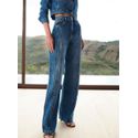 CALÇA PANTALONA JEANS NERVURA