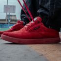 Tênis Skate Crossfit Casual Cano Baixo Lifestyle Five-O Vermelho