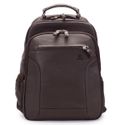 Mochila de Couro modelo Tron Casual Café.
