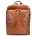 Mochila de Couro - Vintage Reforçada Fossel Whisky