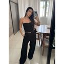 CALÇA WIDE LEG PRETA