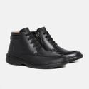Bota Conforto Lecas Cuturno Preto