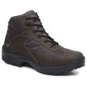 Bota coturno de segurança EPI´s em Couro ref. Enter Café
