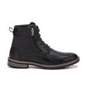 Bota casual em couro Dante Preto