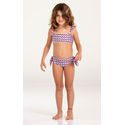 Top e Calcinha Kids Babados Verano