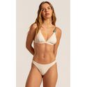 Calcinha Basic Floc Off White