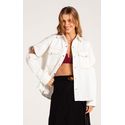 Camisa Jeans Versatile Off White
