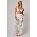 Calça Flora Off White