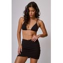 Saia Cross Bardot Preto