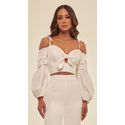Blusa Cropped Flora 