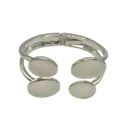 Bracelete Feminino Soberana Moderna Prata