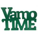 Placa Decorativa Letras motivacionais em PVC para Ambientes "Vamo time"