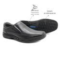 Sapato Social Masculino Conforto Couro Preto Leveterapia 