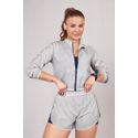 Cropped Bomber Thais