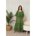 VESTIDO AUREA VERDE GRAMA