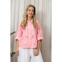 CAMISA LYCA ROSA CHICLETE