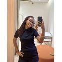 Blusa Polo Isis Preto