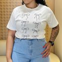 T-shirt Ana Off Laço