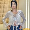 Blusa Lívia Bege