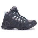 Bota Anti-Torção Adventure Feminino 100% Couro ref Aspen Cinza
