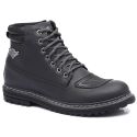 Bota Coturno Motociclista Gogowear 100% Couro ref Blade cor Preto