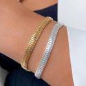 Pulseira na corrente malha