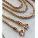 Colar cabo de aço Linha Premium 3 banhos 