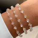 Pulseira Trabalhada no Cristal 