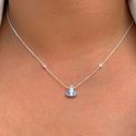 Colar de Prata 925 Nossa senhora 