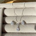 Conjunto na Prata 925 gota 