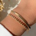 Pulseira Dupla de fita 