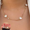 Conjunto de coração com ponto de luz 