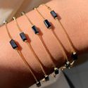 Pulseira com detalhes pretos (cada)