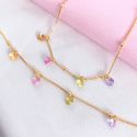 Pulseira Infantil com Pontos de Luz Colorido 