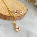 Conjunto infantil flor