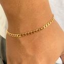 Pulseira masculina corrente grumet 