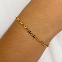 Pulseira masculina corrente cartier fecho lagosta
