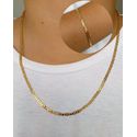 Conjunto masculino corrente piastrine 