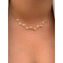 Chocker com detalhes zircônias