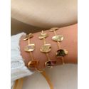 Pulseira orgânico com malha