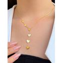 Conjunto de coração liso gravatinha 