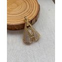  Pingente De Nossa Senhora Cravejado