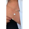 Pulseira de trevo