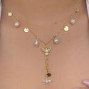 Colar Religioso com Pérolas