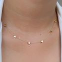 Choker de estrelas 35cm 