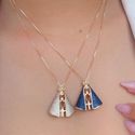 Colar Dupla face Nossa senhora linha Premium 