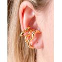 Trio De Piercing Fake De Coração Liso