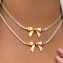 Chocker em navetes com laço (cada)