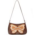 Bolsa Artesanal Em Couro Marrom J.Gean