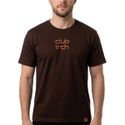 Camiseta Masculina Club lrch em Algodão - Marrom